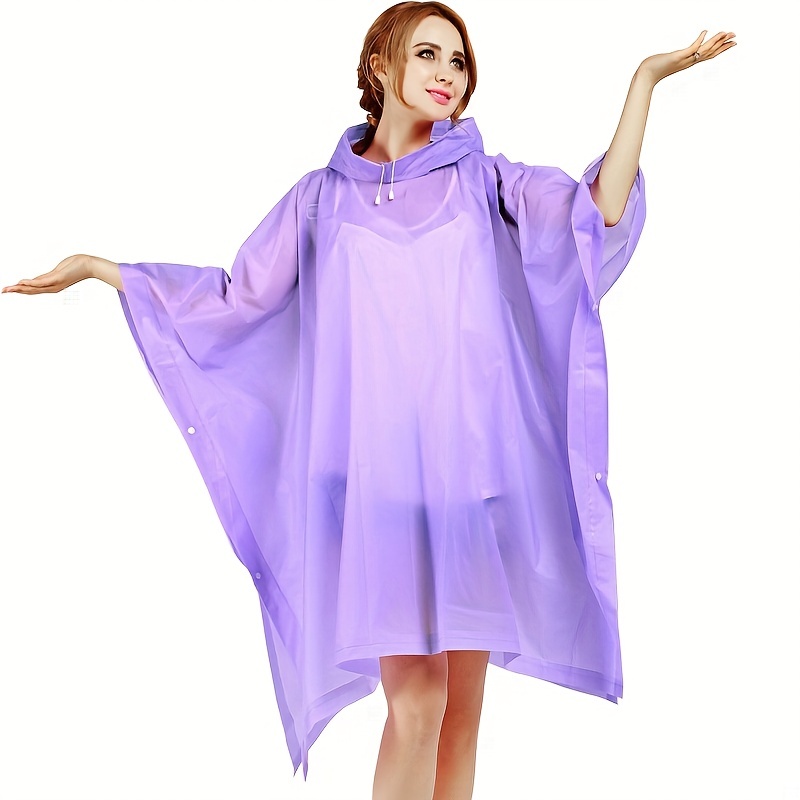 Outdoor Sport Jacket - Rain Ponchos For Adults Pouch For