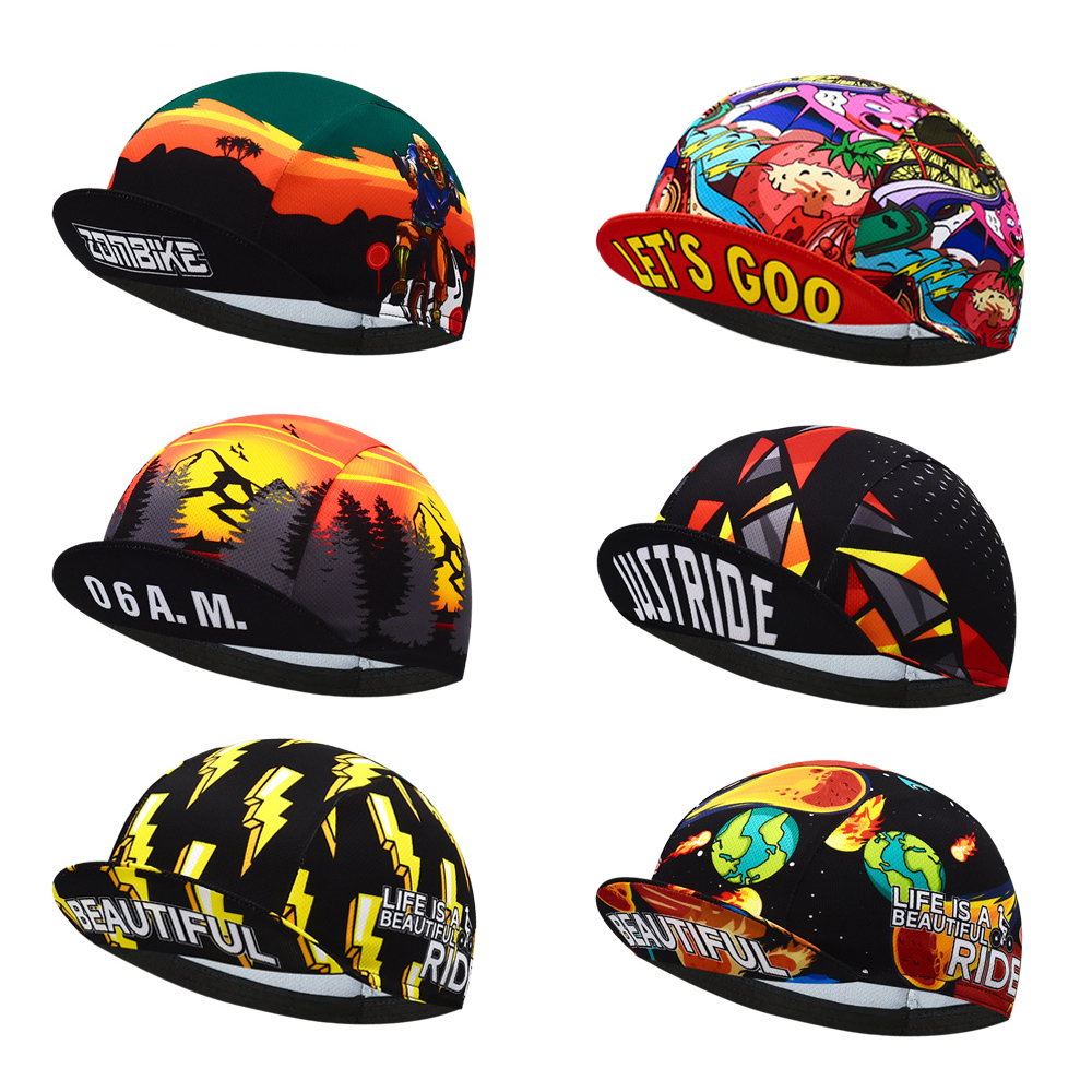 Outdoor Sport Hat Classic - Classic Retro Print Cycling Caps for