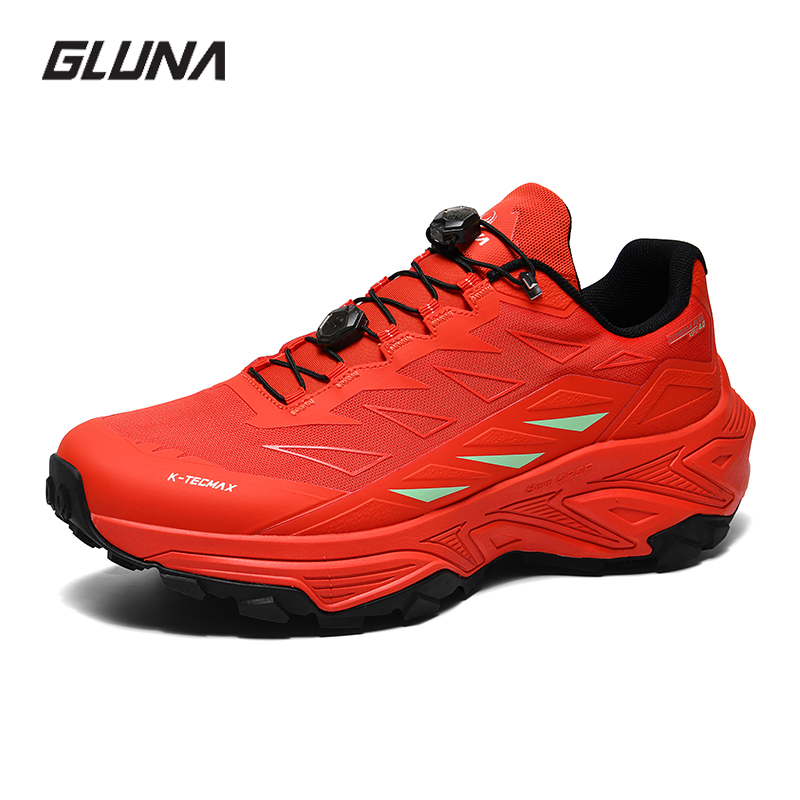 Outdoor Sport Court - GLUNA Men Hiking Shoes Running Shoes