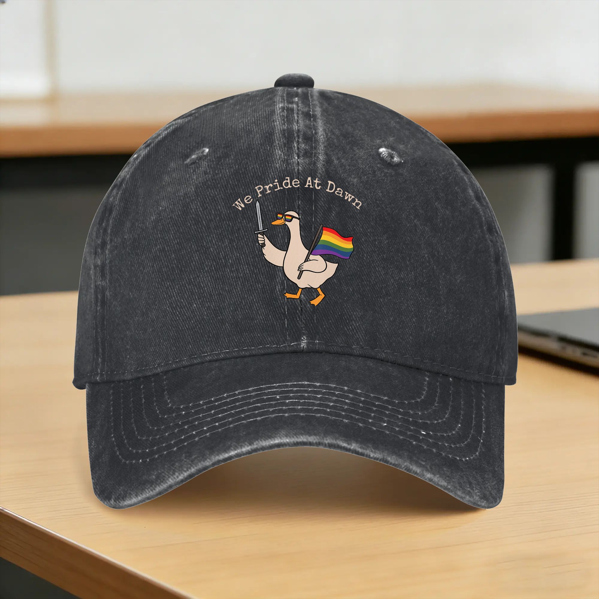 Outdoor Sport Hat Classic - Washed Baseball Cap We Pride At