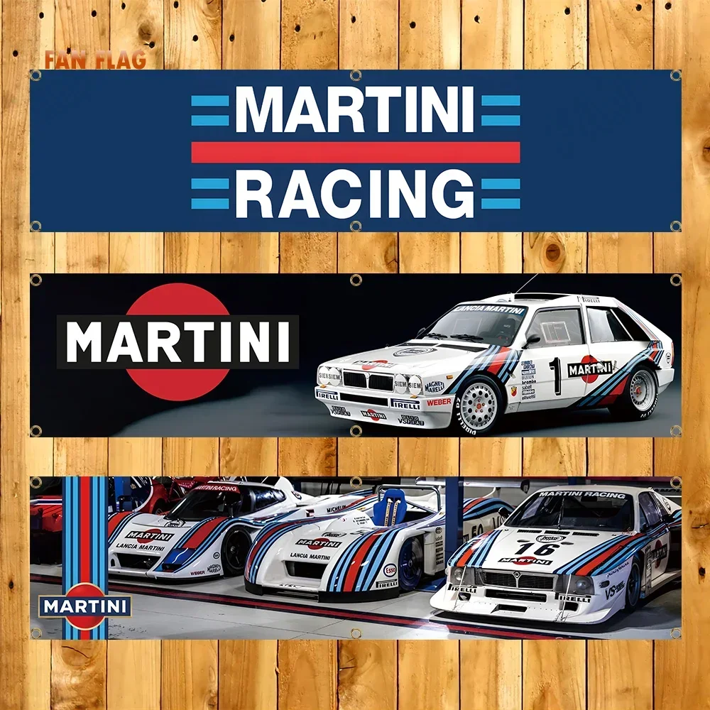 60X240cm MARTINIs Banner Flag  - Outdoor Sport Club ulasan dan harga