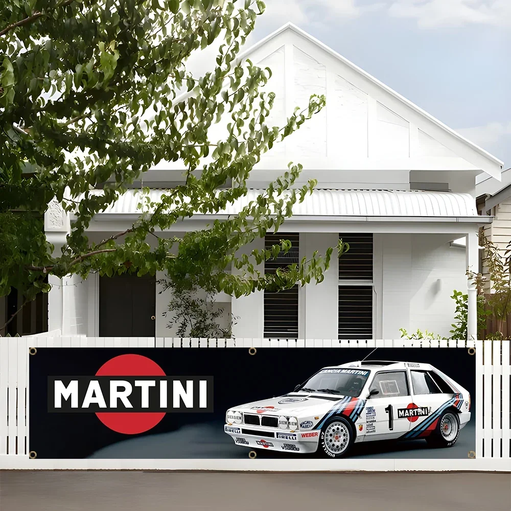 60X240cm MARTINIs Banner Flag  - Outdoor Sport Club ulasan dan harga