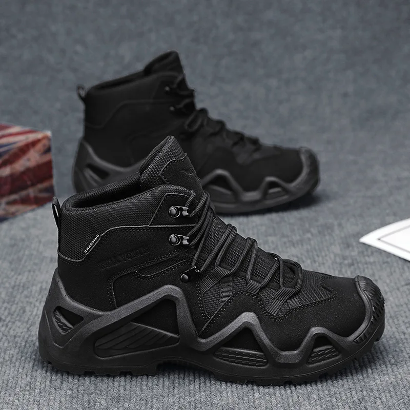 Men's Boots Ultralight Tactica - Outdoor Sport With Sticks ulasan dan harga