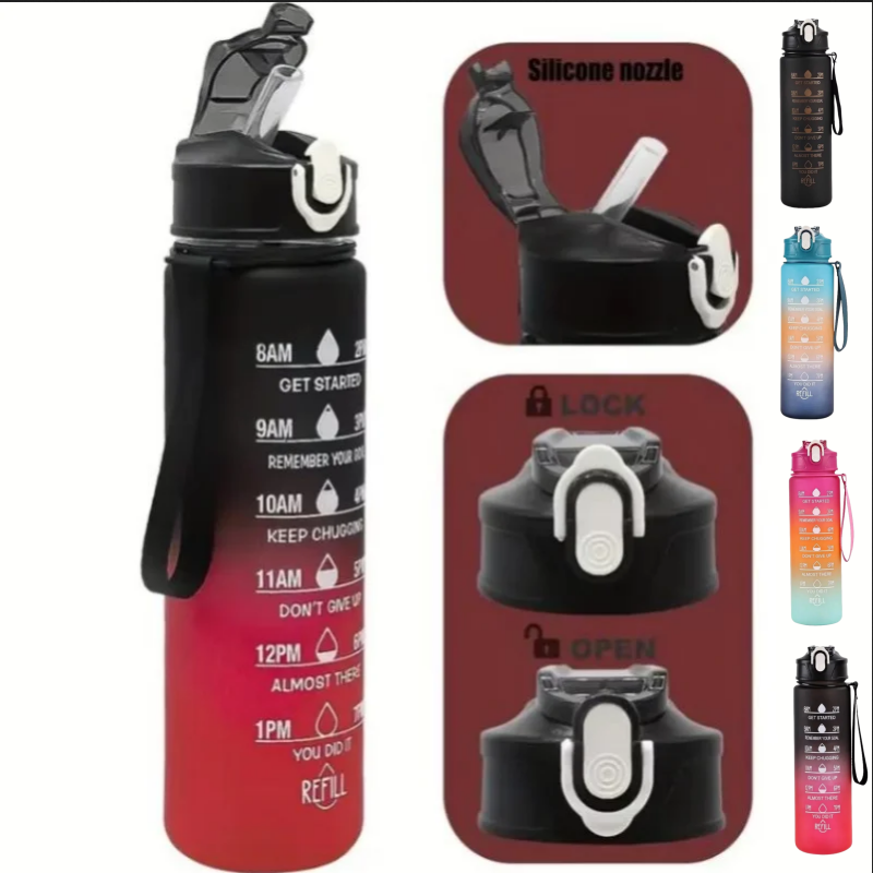 750ml Sports Water Bottle with - Outdoor Sports Adventure ulasan dan harga