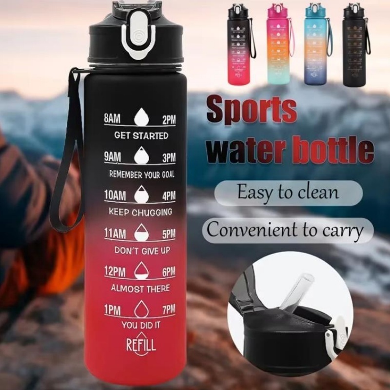 750ml Sports Water Bottle with - Outdoor Sports Adventure ulasan dan harga