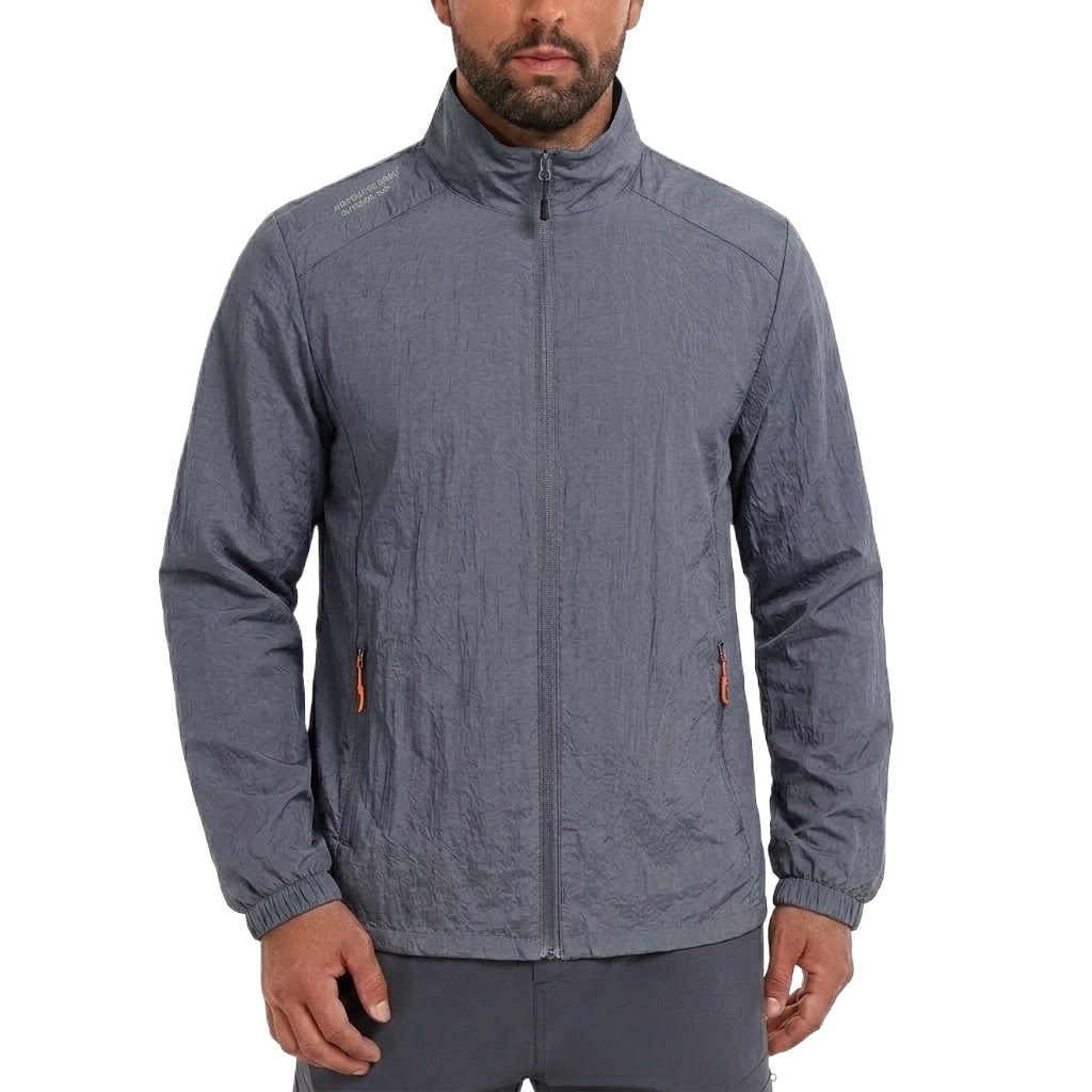 Mens UPF50+ Performance Sunscr - Outdoor Sport Jacket ulasan dan harga
