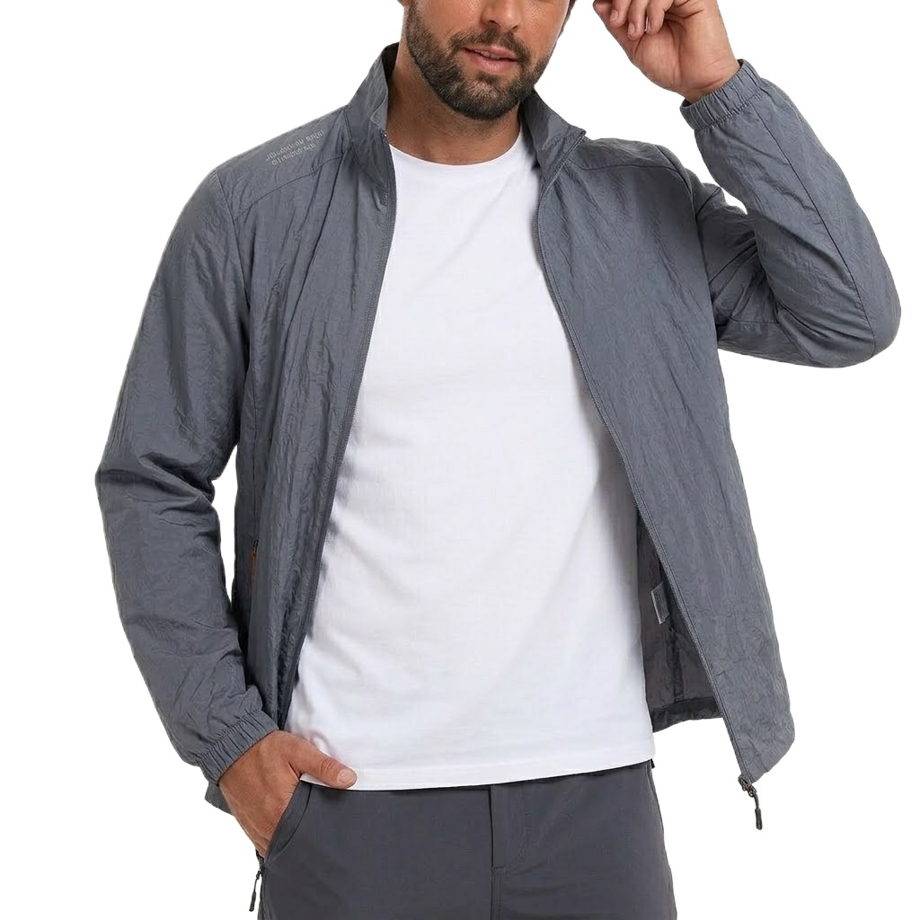 Mens UPF50+ Performance Sunscr - Outdoor Sport Jacket ulasan dan harga