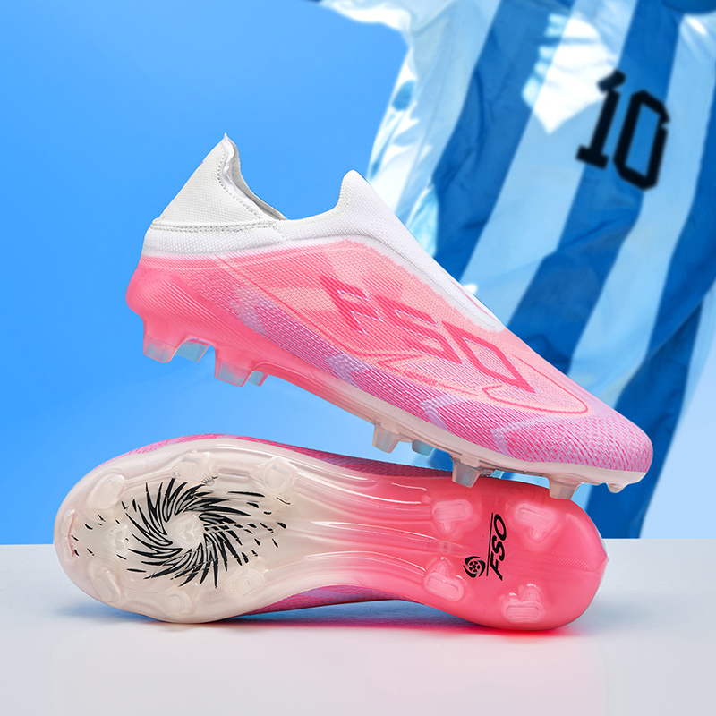 New Men Football Boots Trainin - Outdoor Sport Court ulasan dan harga