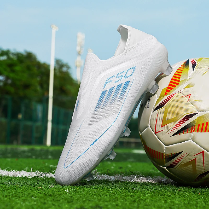 New Men Soccer Shoes Professio - Outdoor Sport Court ulasan dan harga