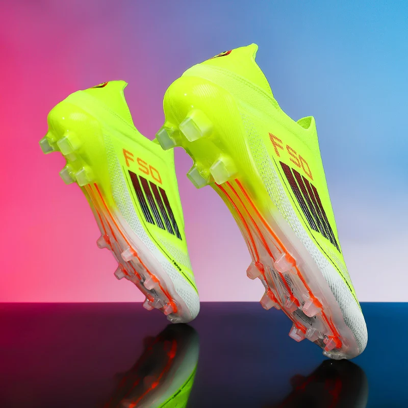 New Men Soccer Shoes Professio - Outdoor Sport Court ulasan dan harga