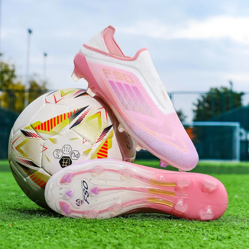 New Men Soccer Shoes Professio - Outdoor Sport Court ulasan dan harga
