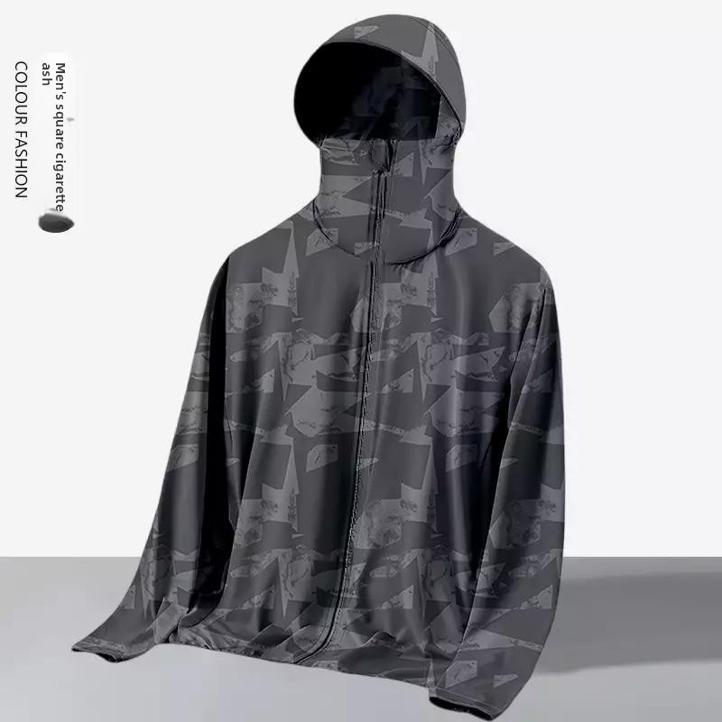 Unisex Summer Loose-Fit Hooded - Outdoor Sport Jacket ulasan dan harga