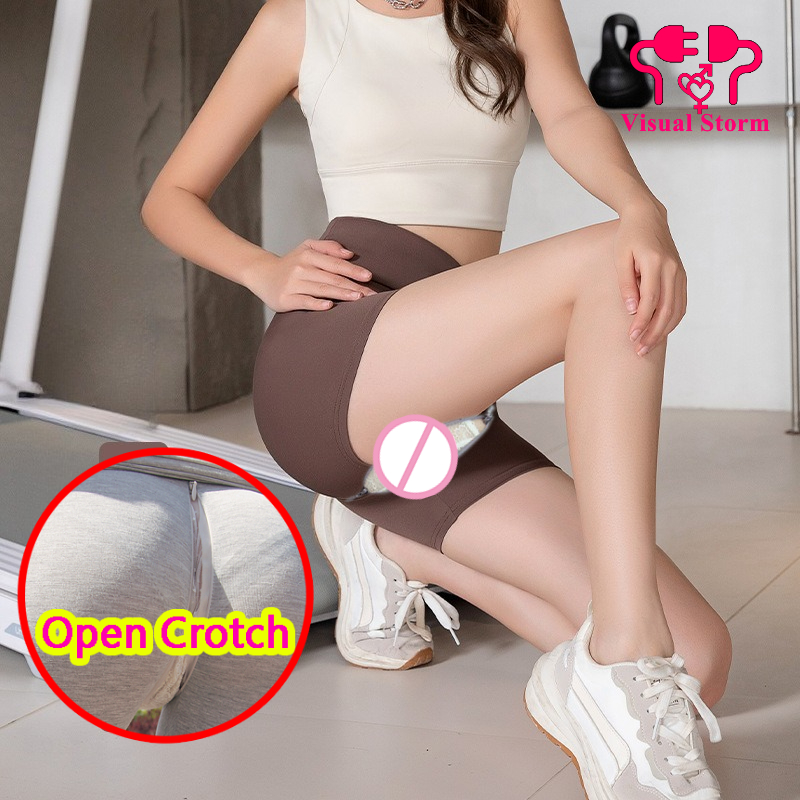 Woman Open Crotch Pants with H - Outdoor Sport Club ulasan dan harga