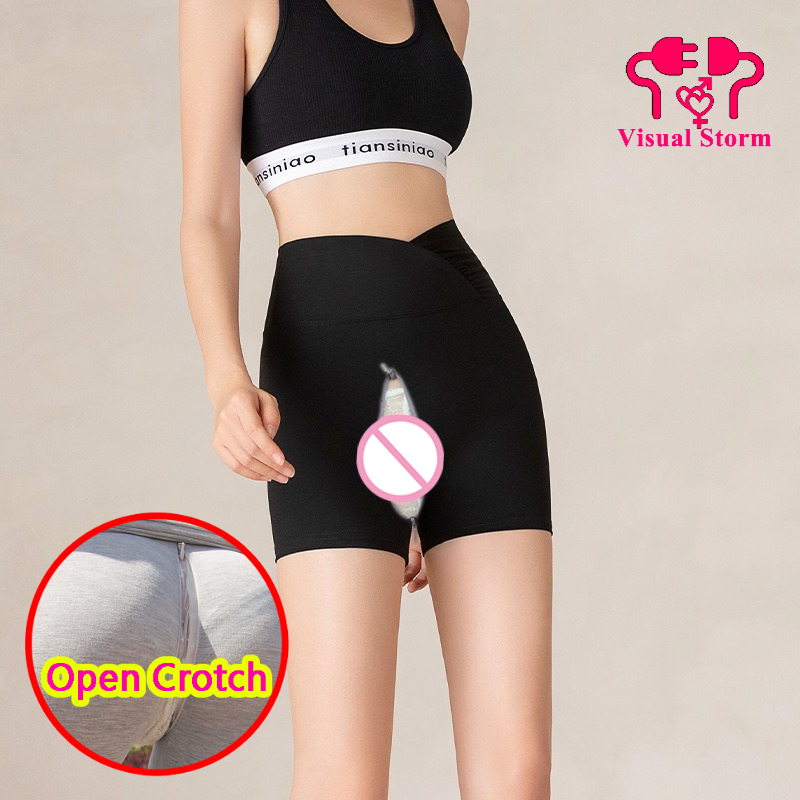 Woman Open Crotch Pants with H - Outdoor Sport Club ulasan dan harga