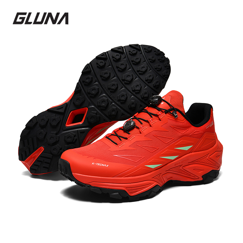 GLUNA Men Hiking Shoes Running - Outdoor Sport Court ulasan dan harga