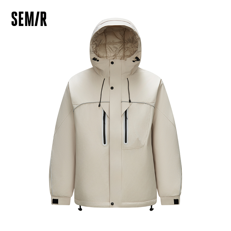 Semir Down Jacket Men Textured - Outdoor Sport Jacket ulasan dan harga