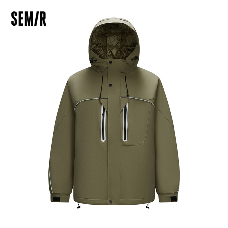 Semir Down Jacket Men Textured - Outdoor Sport Jacket ulasan dan harga