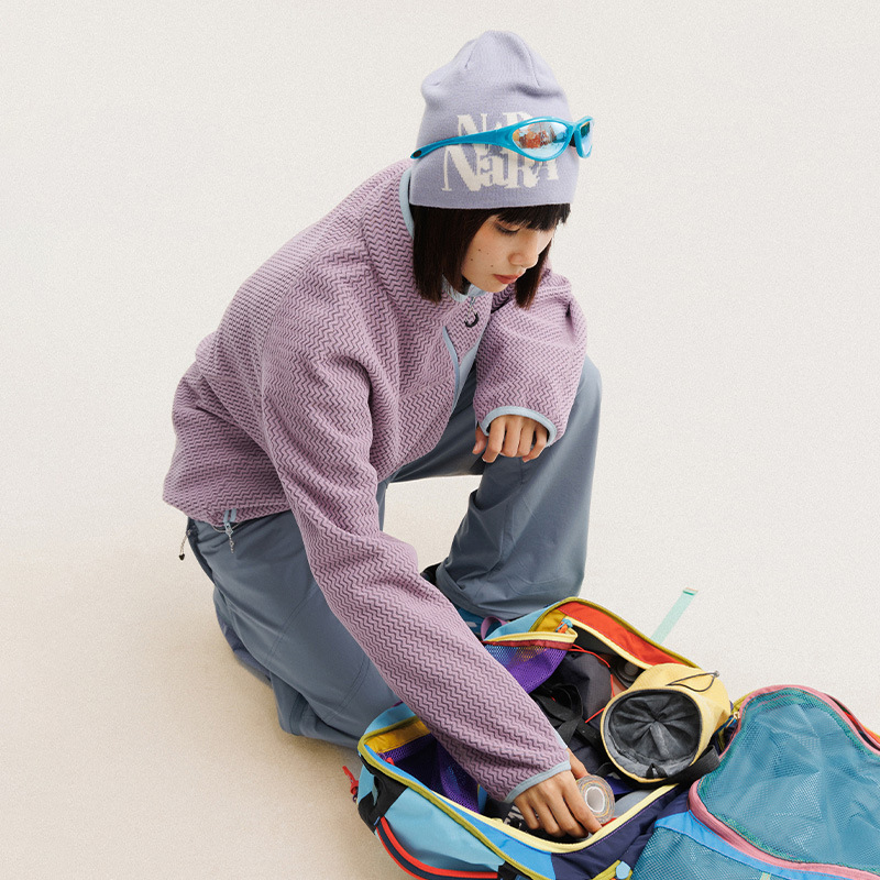 Autumn Winter Polar Fleece Wav - Outdoor Sport Jacket ulasan dan harga