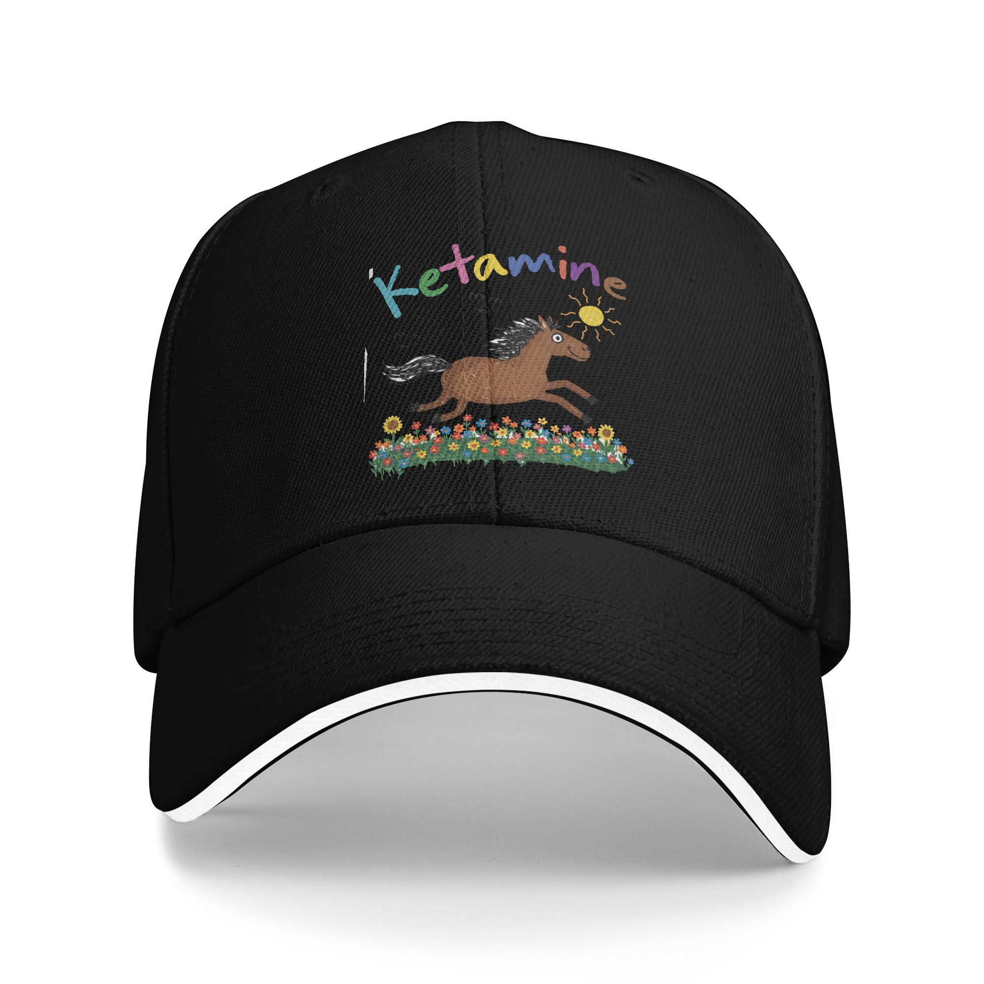 Spring Casual Baseball Cap Hor - Outdoor Sport Drawing ulasan dan harga