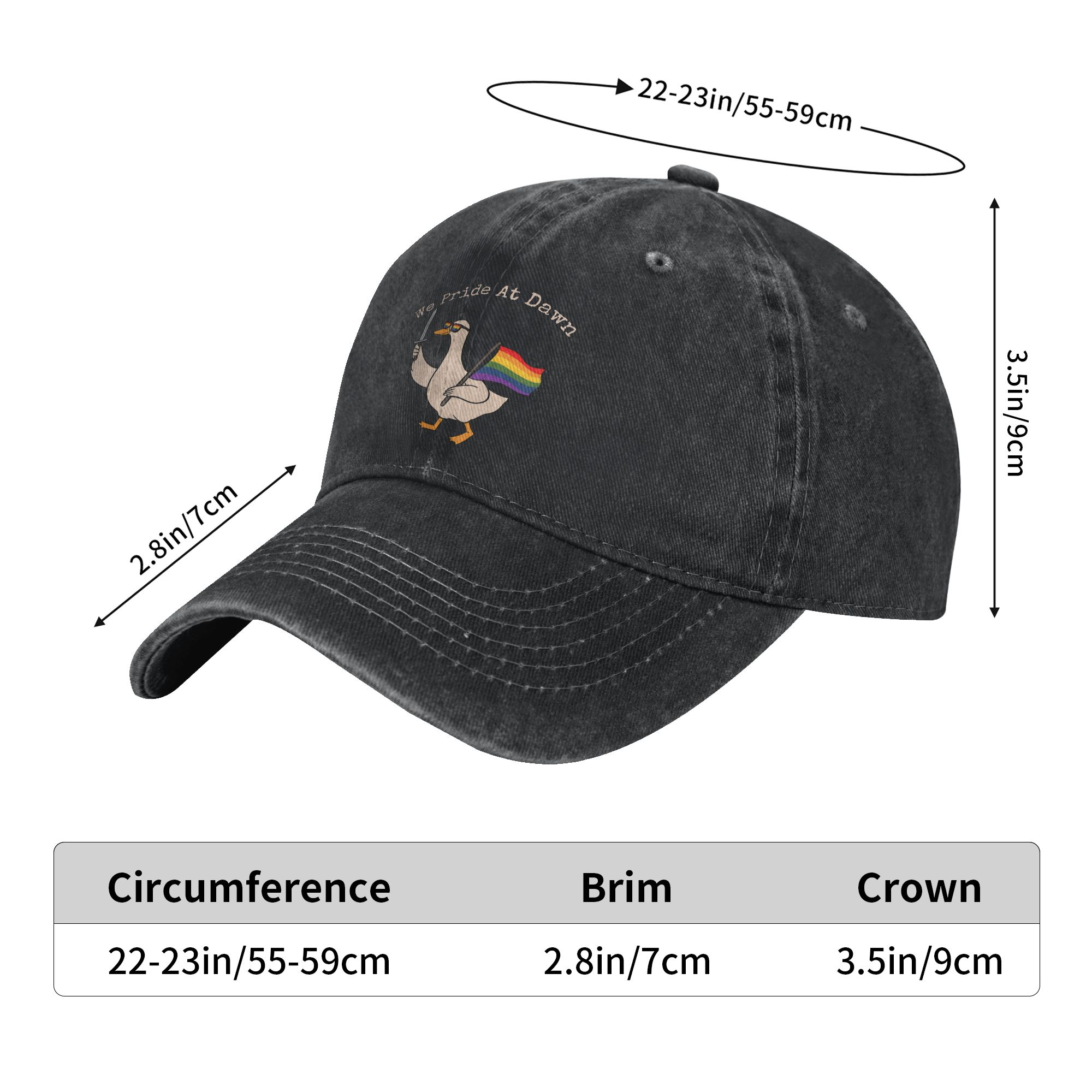 Washed Baseball Cap We Pride A - Outdoor Sport Hat Classic ulasan dan harga