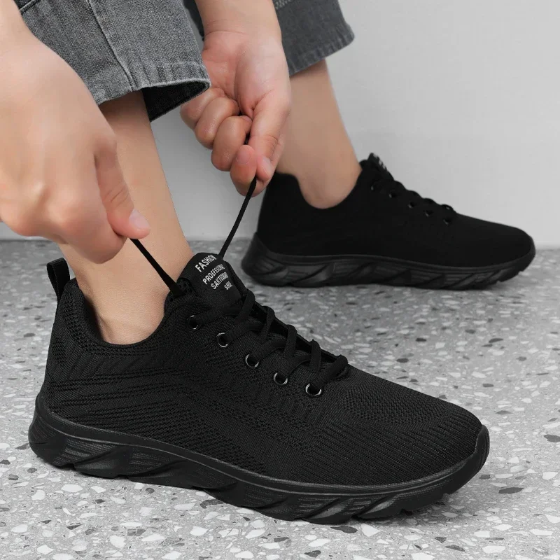 Casual Sneakers Running Shoes  - Outdoor Sport With Sticks ulasan dan harga