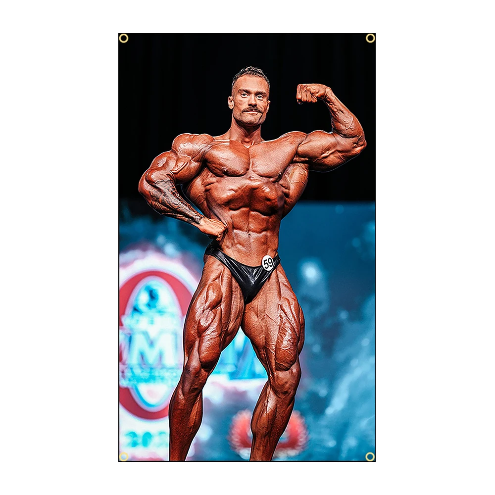 90X150CM Bodybuilding GYM Flag - Outdoor Sport Club ulasan dan harga