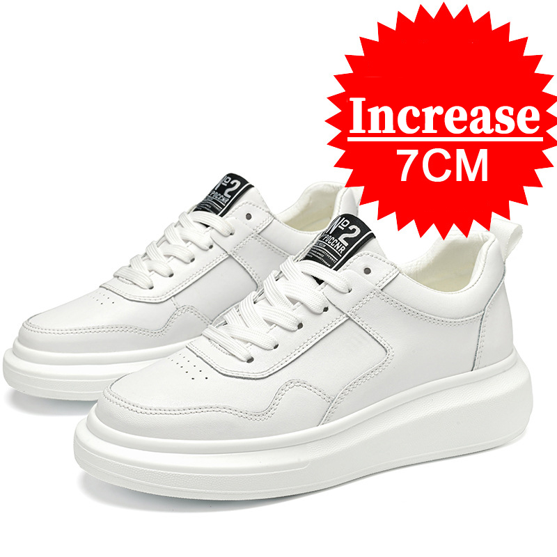 Luxury Leather Elevator Shoes  - Outdoor Sport With Sticks ulasan dan harga
